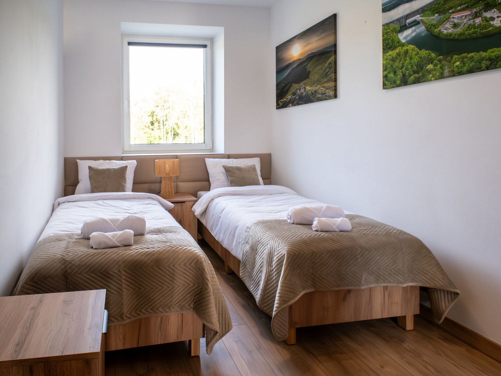 Sypialnia apartamentu Szeroki Wierch